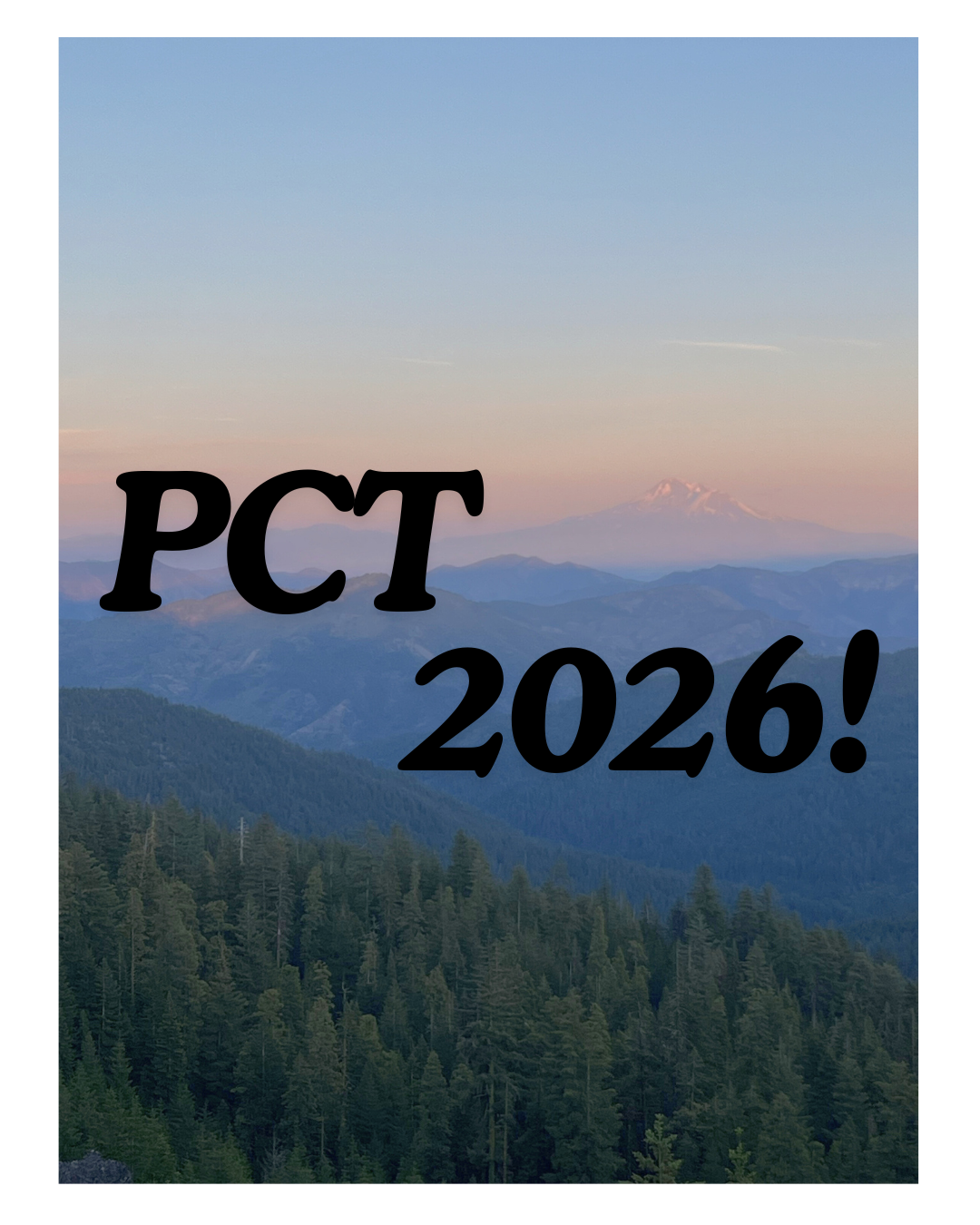 Read more about the article I’m hiking the Pacific Crest Trail!!